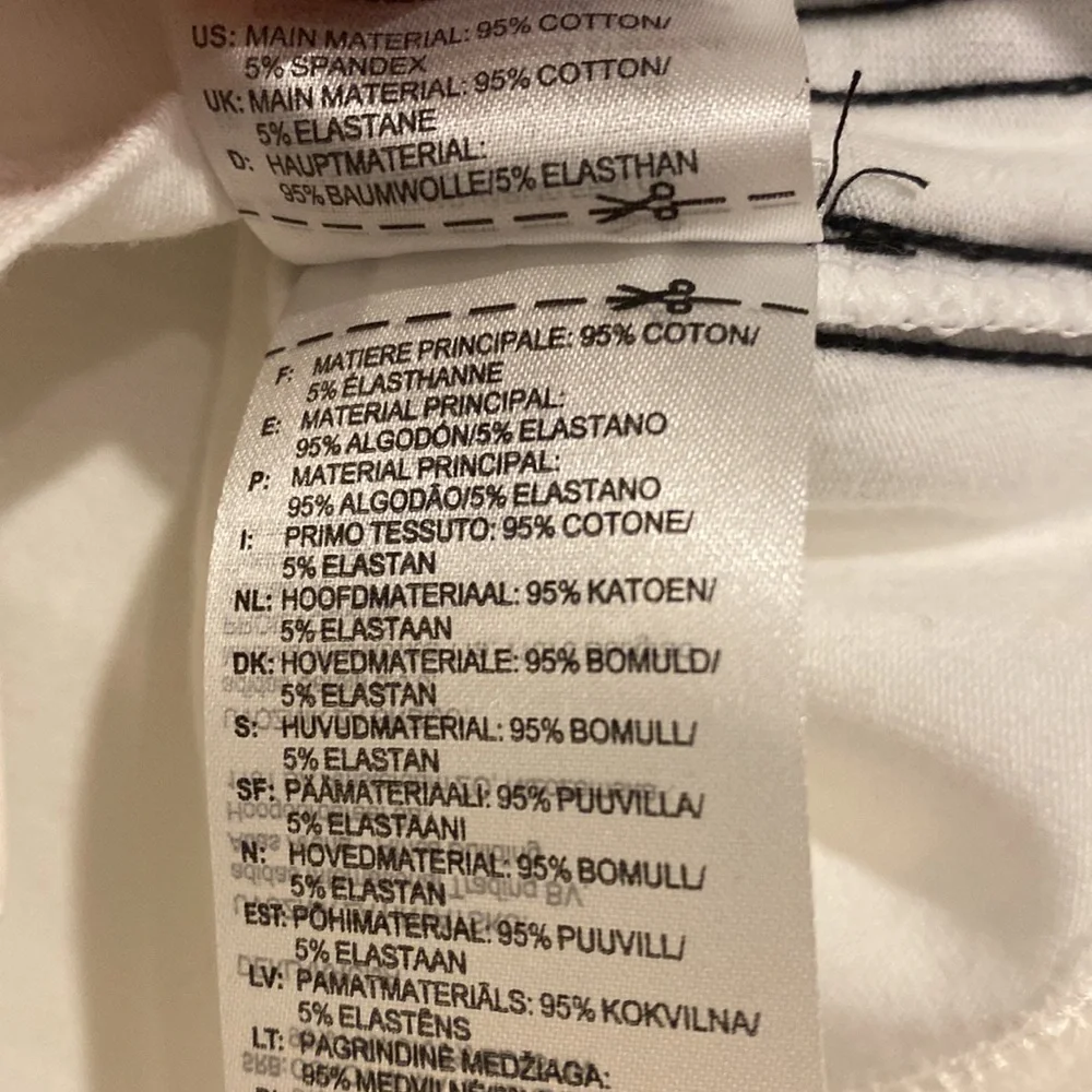 (Sold)Adidas Originals Crop Top, White & Black, Womens XS Sleeveless - Picture 6 of 7